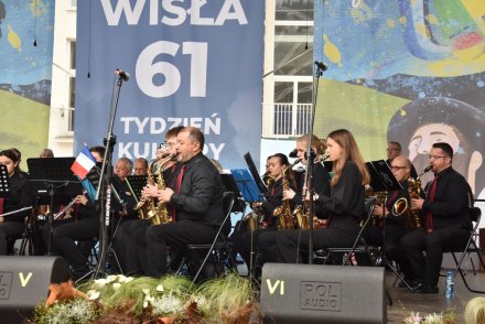 Mała scena Tygodnia Kultury Beskidzkiej w Wiśle
